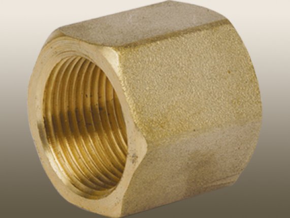 BRASS COUPLING FEMALE THREAD HEX ADAPTER FITTING