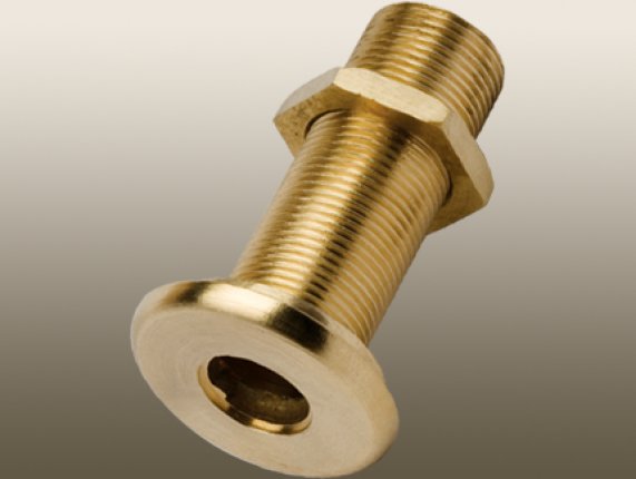 MARINE BOATS BRASS THRU-HULL OUTLET
