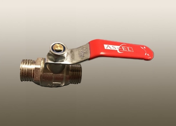 BALL VALVE MALE x MALE THREAD